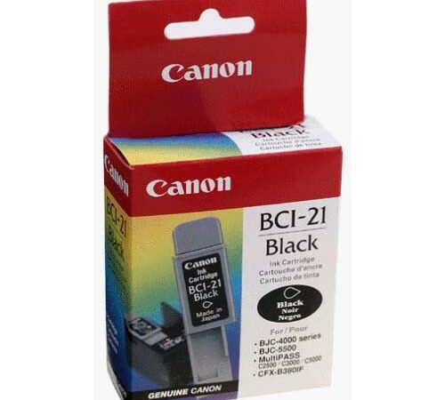 Buy CANON BCI-21BK BLACK BJC-2000/2100/2110/2115/2120/4000/4100/4200/4300/4400/4550/5000/5100 C530 C545 C555 C560 C635 C2500 at low price from digiteq.com