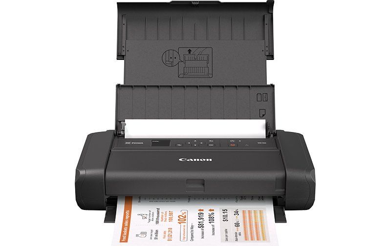 Buy CANON PIXMA TR150 WITH BATTERY portable printer at low price from digiteq.com