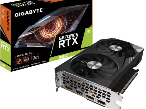 Buy GB N3060GAMING OC-8GD GIGABYTE NVIDIA RTX3060 HDMI DP 128B 12GB ACTIVE at low price from digiteq.com