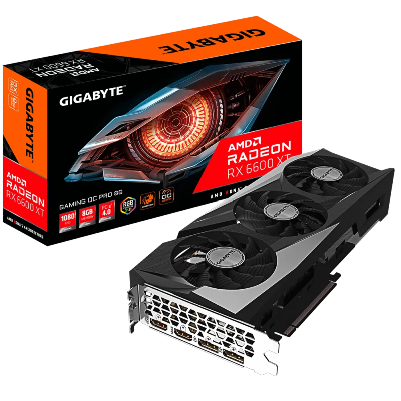 Buy GB R66XTGAMINGOC PRO-8GD GB AMD RX6600XT HDMI DP 128B 8GB ACTIVE at low price from digiteq.com