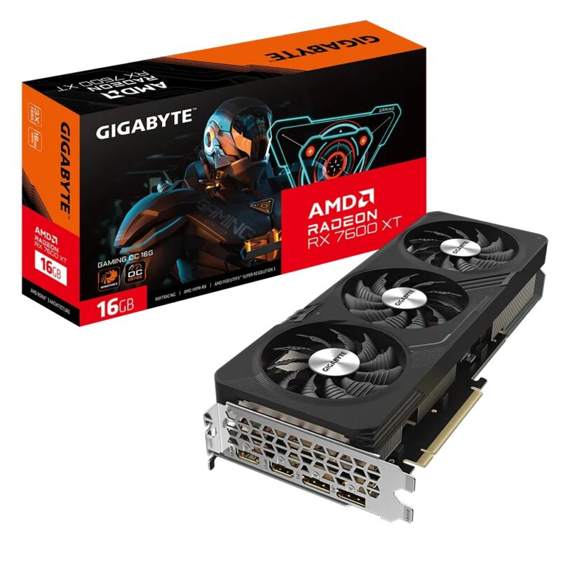 Buy GB R76XTGAMING OC-16GD GIGABYTE AMD RX7600XT HDMI DP 128B 16GB ACTIVE at low price from digiteq.com