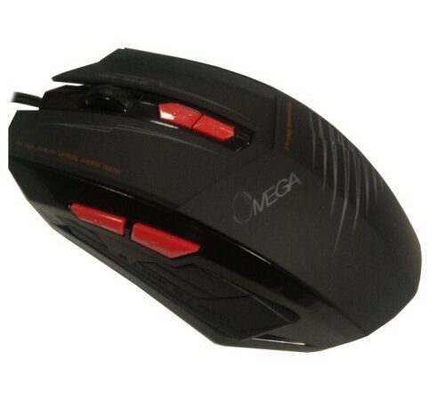 Buy OMEGA CMM292RD /7D /BLACK-RED OMEGA WIRED OPTICAL BLACK GAMING at low price from digiteq.com