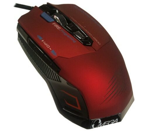 Buy OMEGA CMM293RD /7D /BLACK-RED OMEGA WIRED OPTICAL RED GAMING at low price from digiteq.com