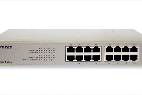 Buy SWITCH RP-1716DR2/16P 10/100 REPOTEC SWITCH MBIT UNMANAGED 16 PORTS at low price from digiteq.com