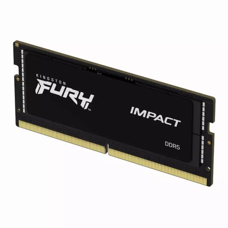 Buy 16G DDR5 4800 KING FURY IMPACT KINGSTON NOTEBOOK 16GB DDR5 4800MHZ HEAT SINK at low price from digiteq.com