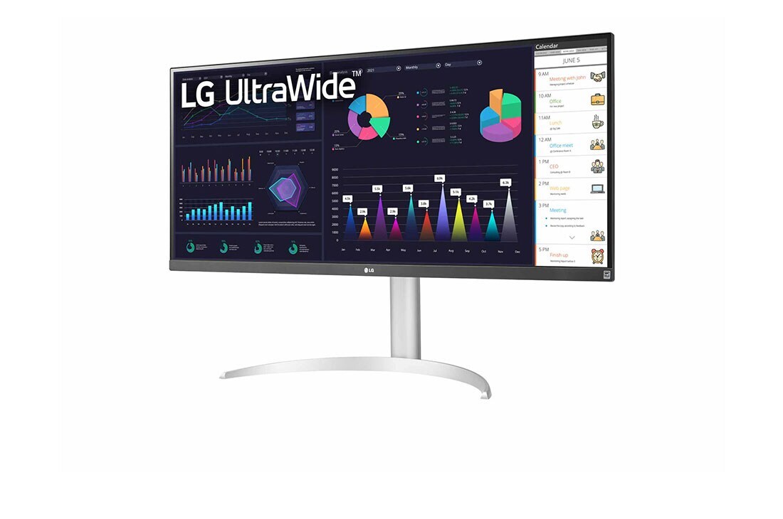 Buy 34 LG 34WQ650-W LG 34 UW-FHD 100Hz IPS 5ms 21:9 HDMI DP USB-C FREESYNC AIDIO FSAFE HDR at low price from digiteq.com