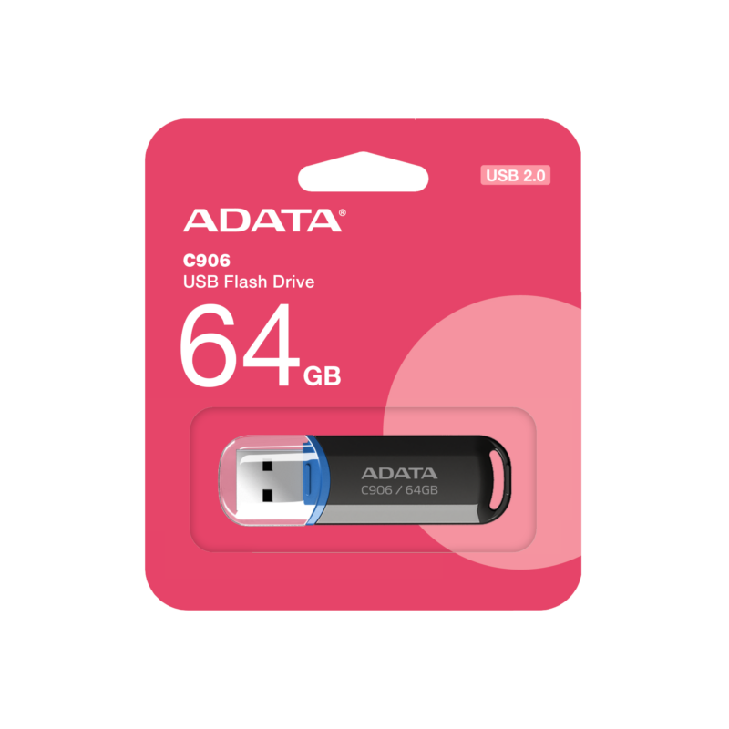 Buy 64GB USB C906 ADATA BLACK at low price from digiteq.com