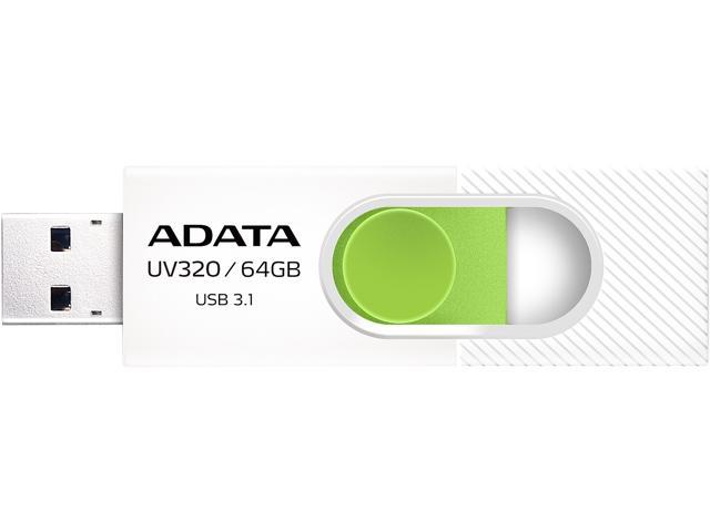 Buy 64GB USB UV320 ADATA WHITE ADATA USB3.2 64GB PLASTIC at low price from digiteq.com