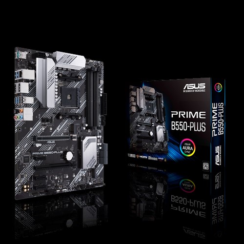 Buy ASUS PRIME B550-PLUS ASUS B550 4xDDR4  6xSATA3  RAID HDMI DP           2xM2 GLAN        2xPCIEx16 3xPCIEx1 at low price from digiteq.com