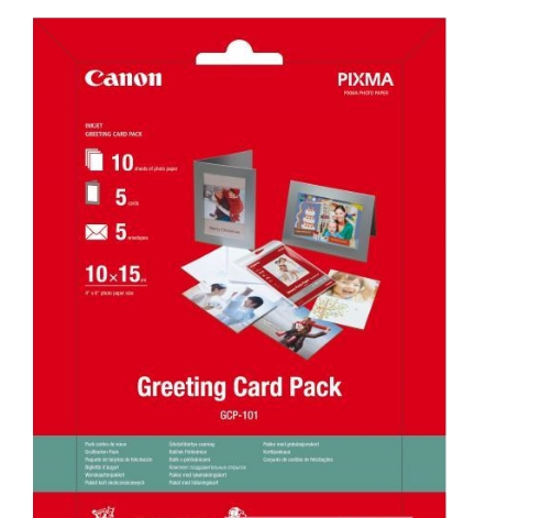 Buy CANON GREETING CARD PACK Photo Paper at low price from digiteq.com