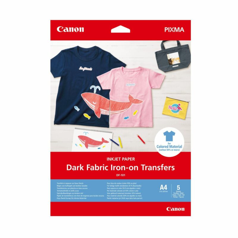 Buy CANON PAPER DF-101 DARK FABRIC IRON at low price from digiteq.com