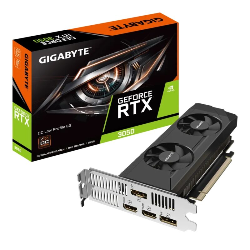 Buy GB N3050OC-6GL GIGABYTE NVIDIA RTX3050 HDMI DP 96B 6GB ACTIVE at low price from digiteq.com
