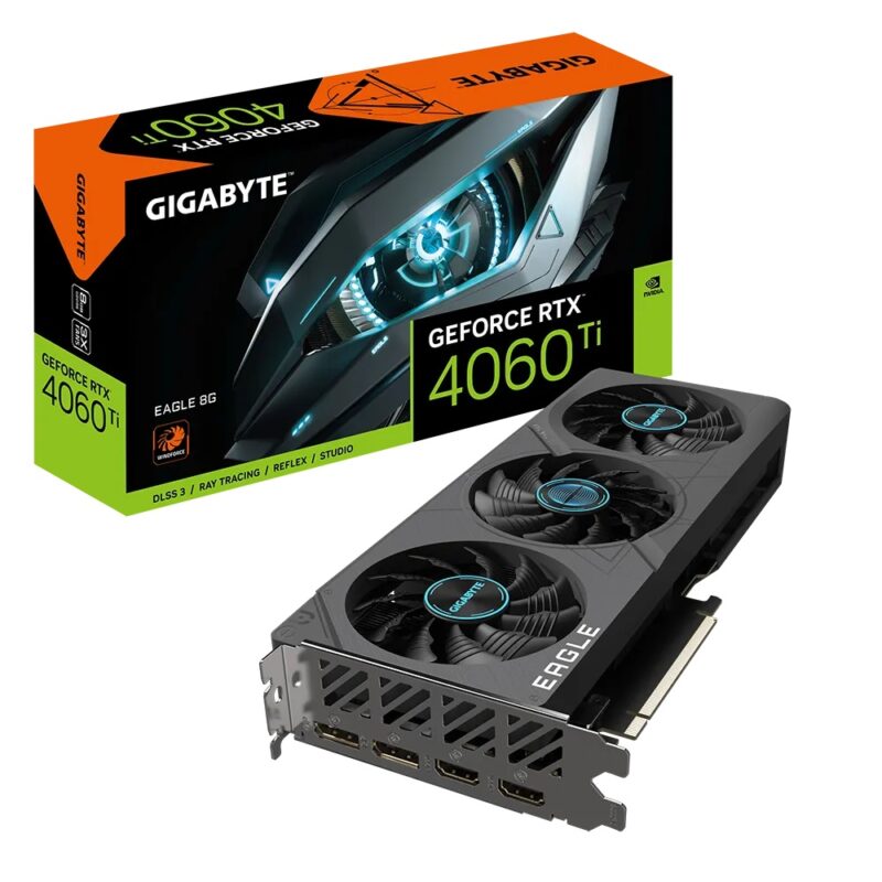 Buy GB N406TEAGLE-8GD GIGABYTE NVIDIA RTX4060TI HDMI DP 128B 8GB ACTIVE at low price from digiteq.com