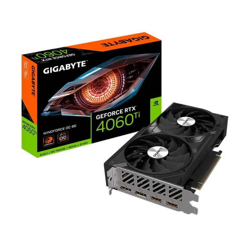 Buy GB N406TWF2OC-8GD GIGABYTE NVIDIA RTX4060TI HDMI DP 128B 8GB ACTIVE at low price from digiteq.com