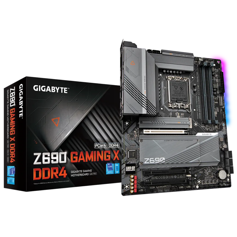 Buy GB Z690 GAMING X DDR4 GB Z690 4xDDR4 6xSATA3  RAID HDMI        DP    4xM2 GLAN        3xPCIEx16                WiFI at low price from digiteq.com