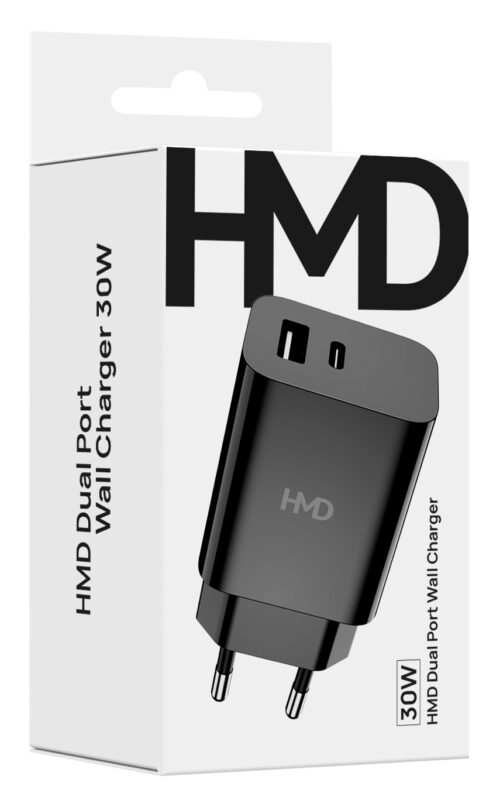 Buy HMD DUAL PORT WALL CHARGER 30W at low price from digiteq.com