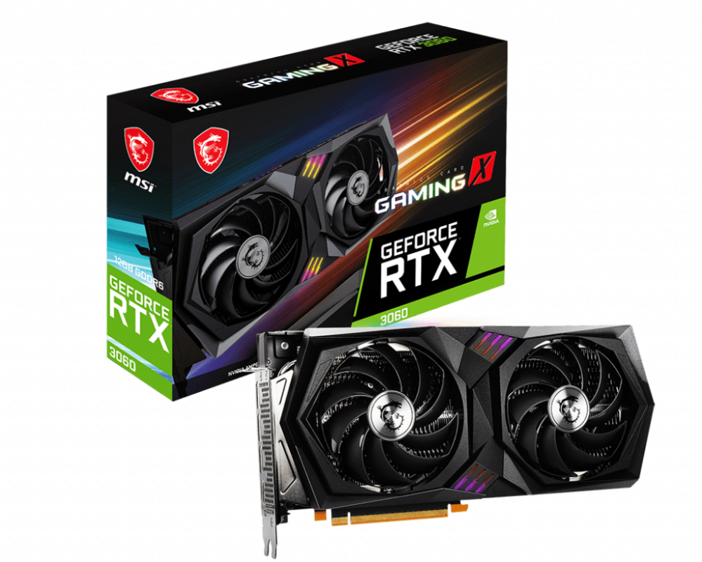 Buy MSI RTX3060 GAMING X 12G MSI NVIDIA RTX3060 HDMI DP 192B 12GB ACTIVE at low price from digiteq.com