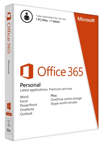 Buy OFFICE 365 PERSONAL EDITION MICROSOFT OFFICE 365 PERSONAL 1 YEAR SUBSCRIPTION at low price from digiteq.com